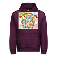 Mauve Wine im fine everything is fine with lights Urban Hoodie - MaliasSmallBusiness