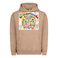 Pigment Burro im fine everything is fine with lights Urban Hoodie - MaliasSmallBusiness