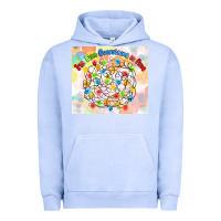 Pigment Grape Ice im fine everything is fine with lights Urban Hoodie - MaliasSmallBusiness