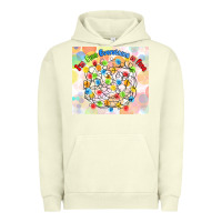 Pigment Pistachio im fine everything is fine with lights Urban Hoodie - MaliasSmallBusiness