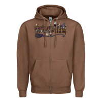 Chestnut halloween Zipper Hoodie - CowhideDigitalArt