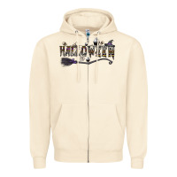 Sandshell halloween Zipper Hoodie - CowhideDigitalArt