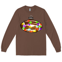 Chestnut Christmas football Long Sleeve Tee - RanaPortraitStore