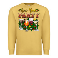 Antique Gold new year party christmas coctail Premium Sweatshirt - AdoDesignShop
