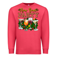 Cardinal new year party christmas coctail Premium Sweatshirt - AdoDesignShop