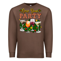 Chestnut new year party christmas coctail Premium Sweatshirt - AdoDesignShop