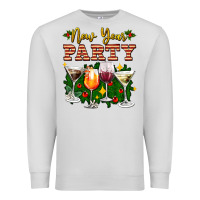 Dove Grey new year party christmas coctail Premium Sweatshirt - AdoDesignShop