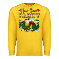 Lemon new year party christmas coctail Premium Sweatshirt - AdoDesignShop