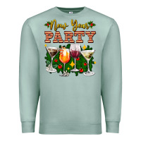 Seafoam new year party christmas coctail Premium Sweatshirt - AdoDesignShop