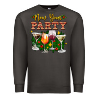 Smoke new year party christmas coctail Premium Sweatshirt - AdoDesignShop