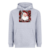 Heather Grey santa christmas coaster Heavyweight Hoodie - JahusDesignShop