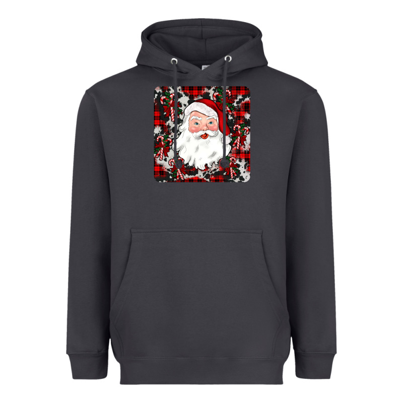Santa Christmas Coaster Heavyweight Hoodie by JahusDesignShop | Teevron