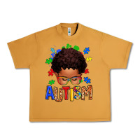 Peanut Butter autism afro kid Urban Heavy Tee - texasbilliewilder