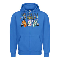True Royal here for the boos Zipper Hoodie - CowhideDigitalArt