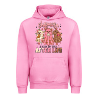 Fuchsia Pink chismosa even in the after life Urban Hoodie - MaliasSmallBusiness