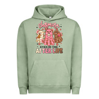 Pigment Oil Green chismosa even in the after life Urban Hoodie - MaliasSmallBusiness
