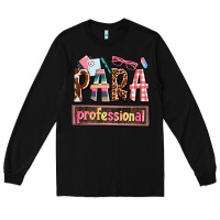 Black para professional Long Sleeve Tee - AdoDesignShop