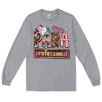 Heather Grey para professional Long Sleeve Tee - AdoDesignShop