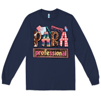 Navy para professional Long Sleeve Tee - AdoDesignShop