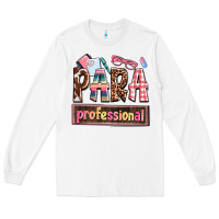White para professional Long Sleeve Tee - AdoDesignShop