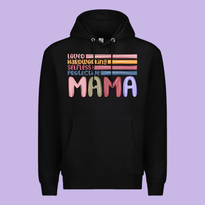 Mama Premium Hoodie Designed By Maliassmallbusiness