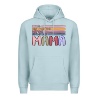 Blue Mist mama Premium Hoodie - MaliasSmallBusiness