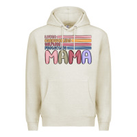 Oatmeal Heather mama Premium Hoodie - MaliasSmallBusiness