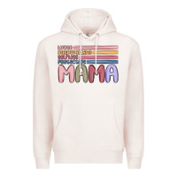Pale Pink mama Premium Hoodie - MaliasSmallBusiness
