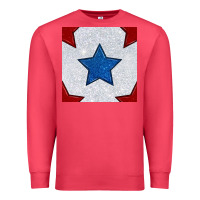 Cardinal Glitter 4th Of July Seamless Pattern Premium Sweatshirt - BundleAndBundleShop