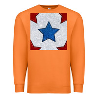 Carrot Glitter 4th Of July Seamless Pattern Premium Sweatshirt - BundleAndBundleShop