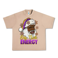 Burro big nick energy purple and gold afro santa Urban Heavy Tee - RanaPortraitStore