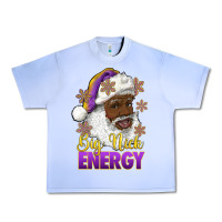 Grape Ice big nick energy purple and gold afro santa Urban Heavy Tee - RanaPortraitStore