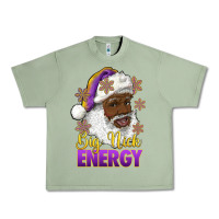 Oil Green big nick energy purple and gold afro santa Urban Heavy Tee - RanaPortraitStore