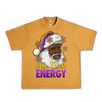 Peanut Butter big nick energy purple and gold afro santa Urban Heavy Tee - RanaPortraitStore