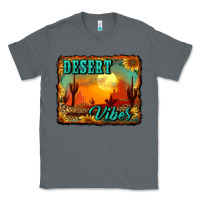 Charcoal Heather desert vibes background Classic Tee - RanaPortraitStore
