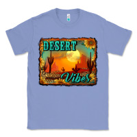 Colony Blue desert vibes background Classic Tee - RanaPortraitStore