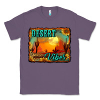Lavender desert vibes background Classic Tee - RanaPortraitStore