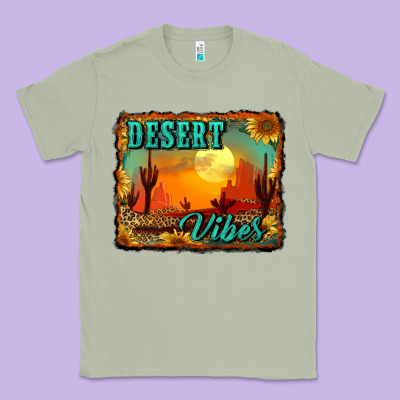 Desert Vibes Background Classic Tee Designed By Ranaportraitstore