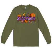 Army Green sister basketball Long Sleeve Tee - Zillion Design Studio