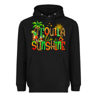 Black tequila lime and sunshine summer Heavyweight Hoodie - Jasminsmagicworld