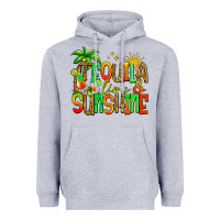 Heather Grey tequila lime and sunshine summer Heavyweight Hoodie - Jasminsmagicworld