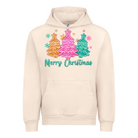 Sandshell merry christmas glitter trees Urban Hoodie - MaliasSmallBusiness