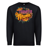 Black thankful mama Premium Sweatshirt - JahusDesignShop