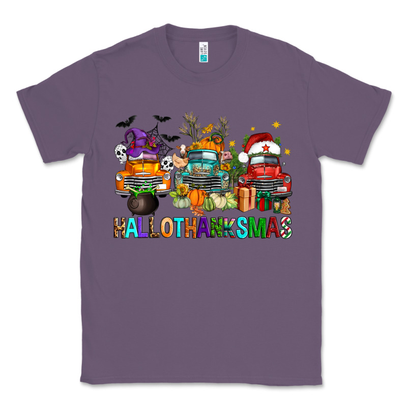 Hallothanksmas Trucks Classic Tee by FaDigitalArtStudio | Teevron