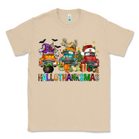Mushroom hallothanksmas trucks Classic Tee - FaDigitalArtStudio