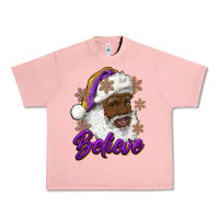 Salmon believe purple and gold african american santa Urban Heavy Tee - RanaPortraitStore