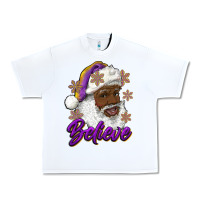 White believe purple and gold african american santa Urban Heavy Tee - RanaPortraitStore