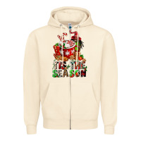 Sandshell tis the season Zipper Hoodie - FaDigitalArtStudio