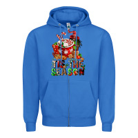 True Royal tis the season Zipper Hoodie - FaDigitalArtStudio