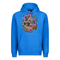 True Royal mardi gras cassette tapes Premium Hoodie - MaliasSmallBusiness